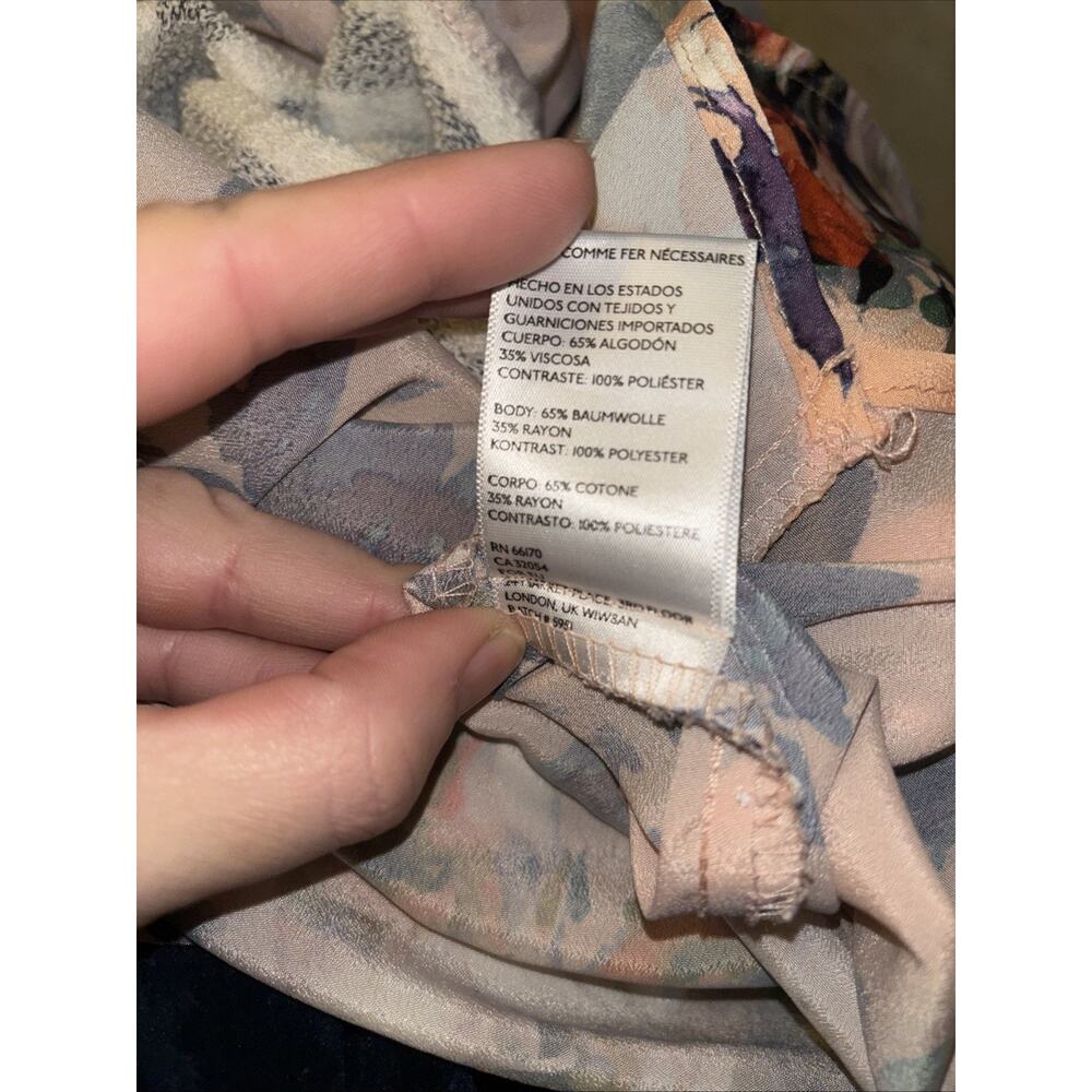 Anthropologie Postmark Cotton Blend 3/4 Sleeve Pullover Top Size M - Picture 8 of 8